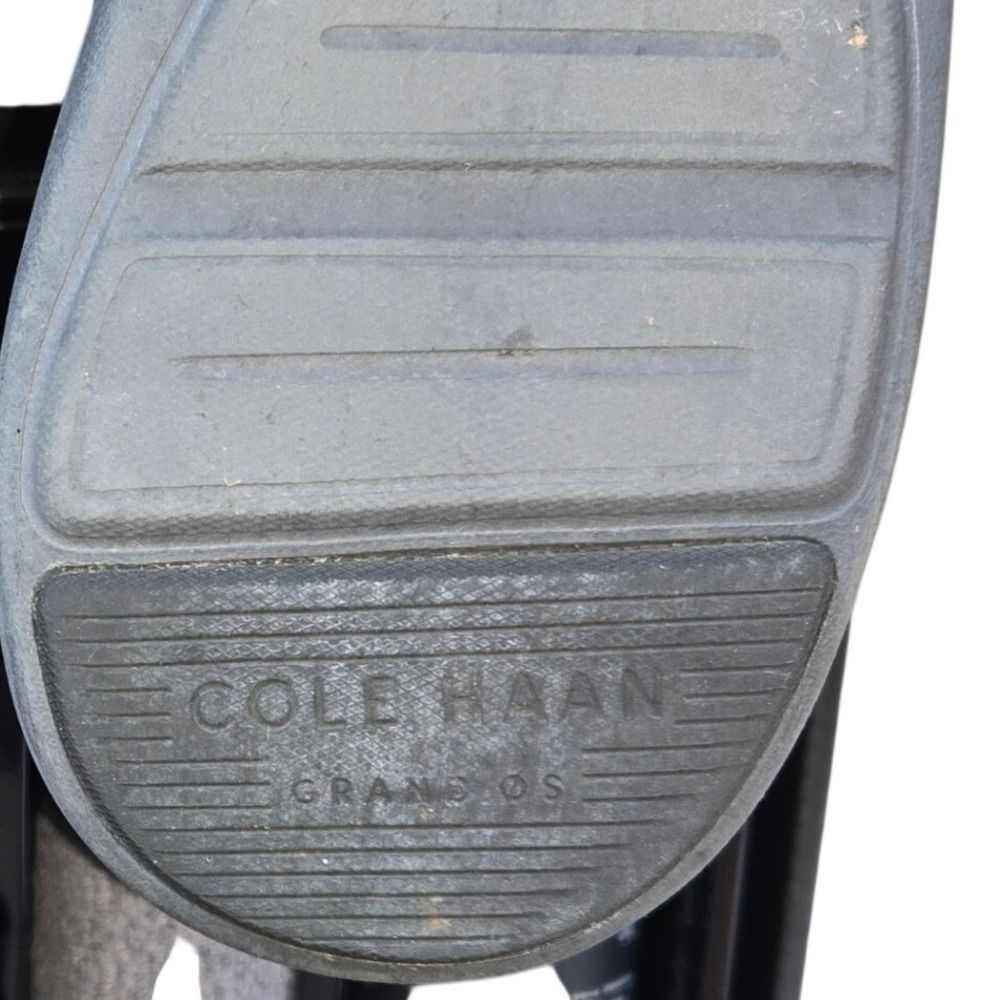 Cole Haan Grand Os Black Leather Oxford Dress Shoes‎ Mens 11.5 Wide - Picture 3 of 10